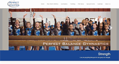 Desktop Screenshot of perfectbalancegym.com